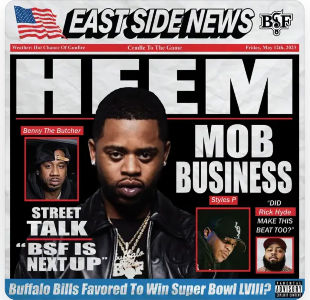 NEW! HEEM “MOB BUSINESS” ft. BENNY THE BUTCHER & STYLES P – Official Music Video